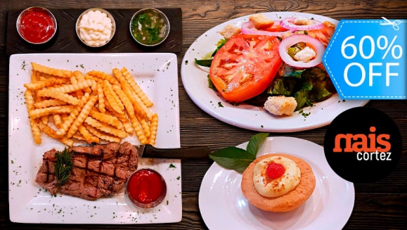[Image: ¡Paga Q139 en lugar de Q350 por 2 Platos de Puyazo Importado (6 Oz c/u) + Papas Fritas + Ensalada + Bebida Extragrande de 18 Oz + Postre a Elección + 2 Cafés Preparados con la Técnica Sifón Japonés!m]