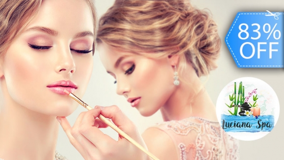 [Image: ¡Paga Q199 en lugar de Q1,200 por Maquillaje Profesional + Peinado Recogido o Semirecogido + Aplicación de Esmalte en Gel (Gelish) en Manos y Pies!m]