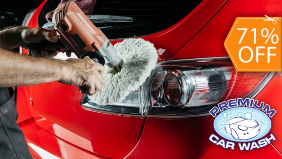 [Image: ¡Paga $19 en Lugar de $65 por Restauración Completa de Pintura con Productos Meguiar's: Robineado + Abrillantado + Pasteado + Car Wash + Pulido de Silvines o Lavado de Motor!m]