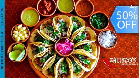 [Image: ¡Paga Q50 en lugar de Q100 por Deliciosa Taquiza hasta para 4 Personas: 12 Tacos al Pastor!m]