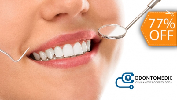 Image of 3 Rellenos Dentales + Limpieza con Ultrasonido y Más