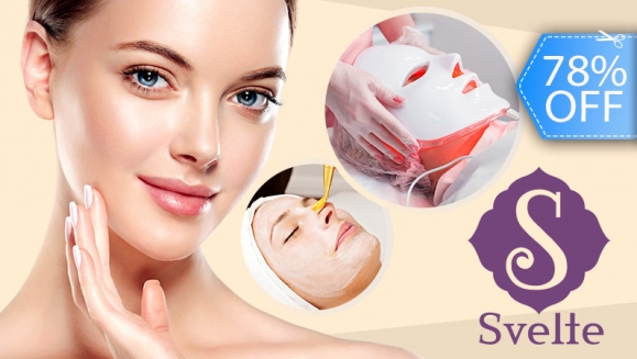 Image of Facial LED Antiacné o Antimanchas, Limpieza Facial Completa y Más.