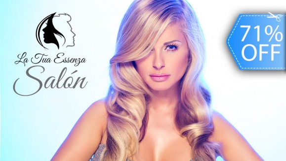 [Image: ¡Paga Q199 en lugar de Q675 por Tinte Completo o Mechas Balayage + Inyección de Reparación Capilar Intensiva + Mascarilla Capilar Reparadora + Lavado Spa + Corte de Puntas + Ondas o Planchado + Vale de Regalo!m]