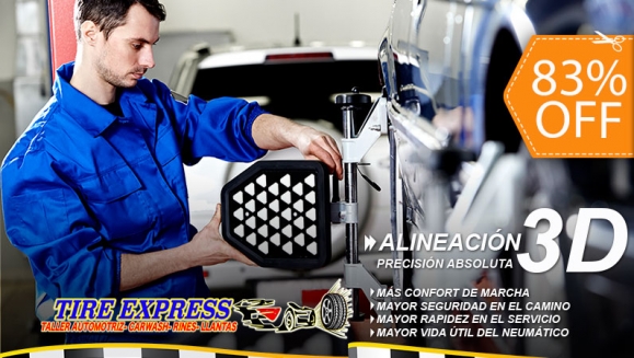 Image of Alineado y Balanceado Láser 3D + Lavado y Pasteado y Más