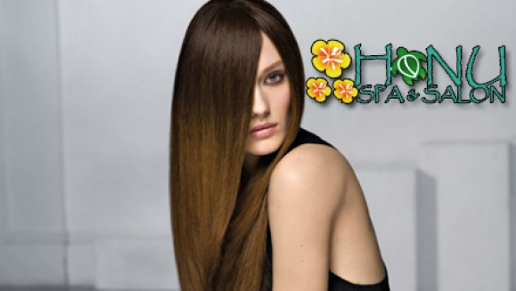 [Image: ¡Paga $49 en lugar de $139 por un alisado brasileño de chocolate + 2 lavados + 3 planchados + un tratamiento cauterizante + corte de puntas en Honu Spa y Salón!m]
