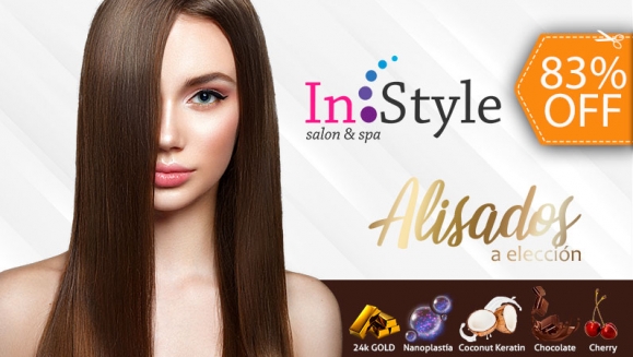 Image of Alisado de Nanoplastía, Cherry, 24K, Chocolate o Keratina-Coco