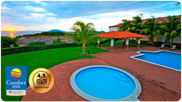 [Image: ¡Paga $47 en Lugar de $105 por Estadía de 1 Noche para 2 Personas + 2 Desayunos Tipo Buffet!m]
