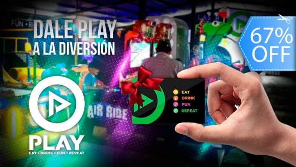 Image of ¡Combo para 2! 2 Horas de Diversión ILIMITADA, Snackas, Bebidas y Más.
