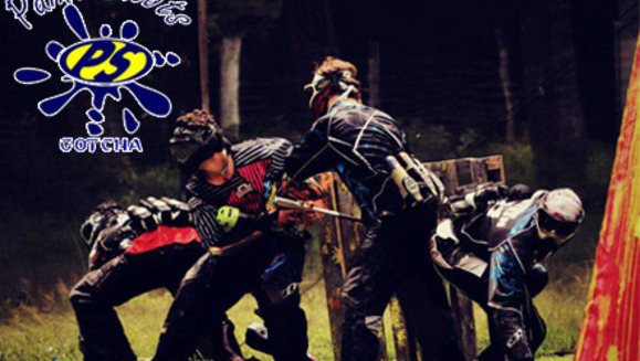 [Image: ¡Paga Q39 en lugar de Q80 por 100 paintballs + paquete de juego que incluye: máscara, marcadora semiautomática, protector de cuello, chaleco, camisa, tapón de seguridad y recarga de aire ilimitada en Paint Shots Gotcha!m]