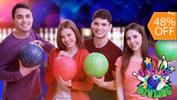 Image of Galaxy Bowling: 1 hora de Boliche para 4 