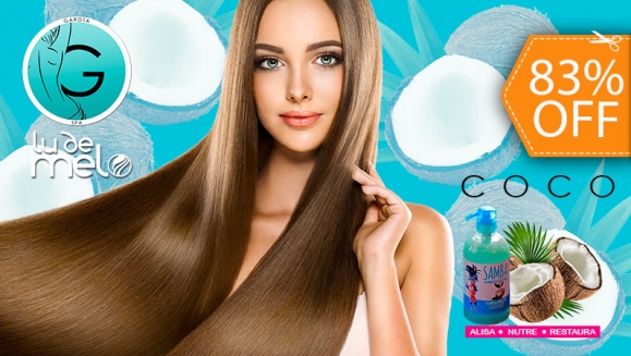 Image of Alisado Brasileño Lu de Melo: Coco, Guaraná, Chocolate, Argán o Acai