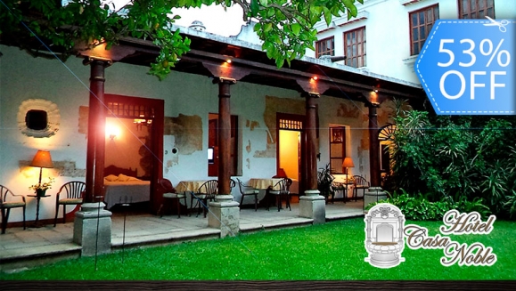 Image of Hospedaje para 2 en Hotel Casa Noble en Antigua