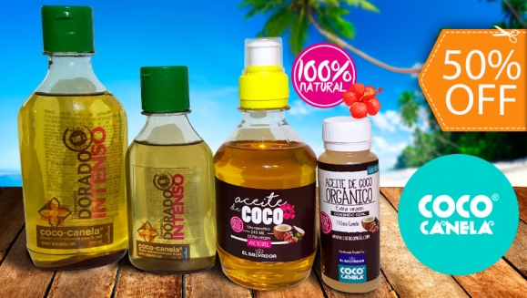 [Image: ¡Paga $7 y Consume $14 en Todas las Presentaciones de Los Aceites de Coco y Los Bronceadores Coco Canela!m]