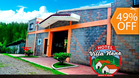 [Image: ¡Paga $30 en Lugar de $58.70 por Estadía de 1 Noche para 2 Personas + 2 Pizzas Personales + 2 Bebidas!m]