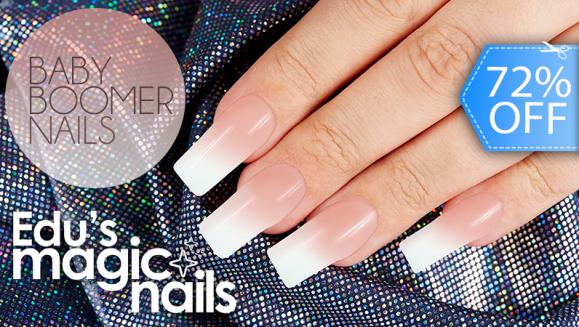 [Image: ¡Paga Q69 en lugar de Q250 por Set de Uñas Acrílicas Baby Boomer + Manicure Express!m]