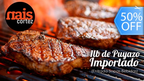 Image of Menú para 2: 1 Libra de Puyazo, Consomés, Ensaladas, Guarniciones, 1 Litro de Bebida y Más.