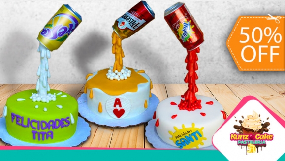 Image of Pastel Gravity de 15 Porciones