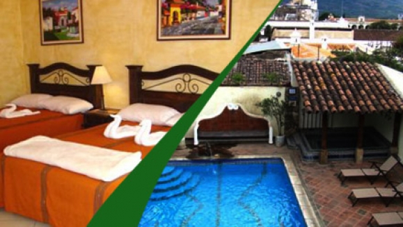 [Image: ¡Estadía inolvidable en Antigua! ¡Paga Q416 en lugar de Q880 por un hospedaje para 2 personas en acomodación doble con desayunos chapines, uso de jacuzzi, piscina y sauna en el Hotel Casa del Parque!m]