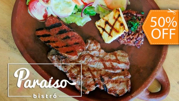 Image of Menú para 2: Pinchos, Costillas, Parrillada Criolla o Chicharroniada