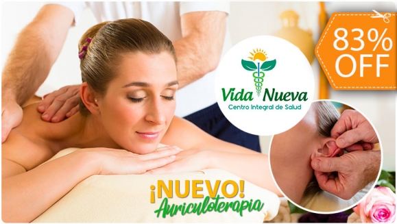 [Image: ¡Paga $12 en Lugar de $70 por Masaje Relajante + Masaje Facio-Craneal + Auriculoterapia + Reflexología en Manos y Pies!m]