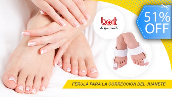 [Image: ¡Paga Q99 en lugar de Q200 por Férula Hallux Valgus para Corrección de Juanetes!m]