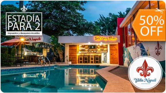 Image of Hotel Villa Napoli: Estadía para 2 + 2 Desayunos