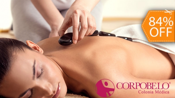 Image of 1 Masaje Relajante + 1 Masaje de Piedras Calientes