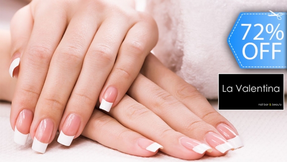 Image of Set de Uñas Acrílicas Baby Boomer, French o Naturales, Manicure y Más.