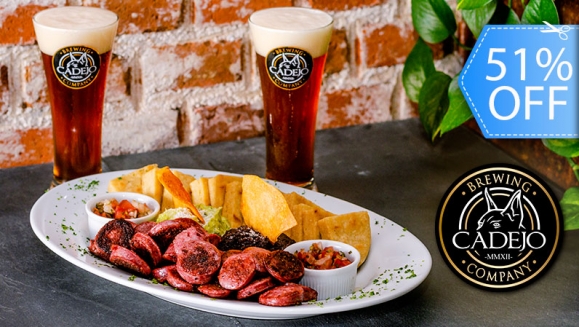 Image of Cadejo: Picada de Chorizo + 2 Cervezas Artesanales 