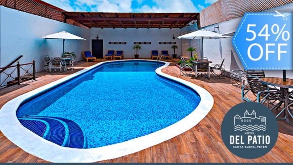 Image of Estadía para 2 Adultos y 2 Niños en Hotel del Patio, Santa Elena, Petén