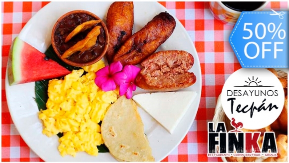 Image of 2 Desayunos al Estilo Tecpán y Más.