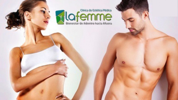 [Image: ¡Ahorra 90%! ¡Paga Q375 en lugar de Q3775  por paquete reductivo completo en La Femme!m]