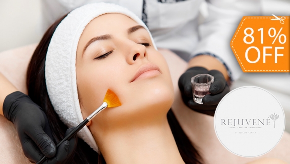 [Image: ¡Paga $19 en Lugar de $99 por Facial Antioxidante, Revitalizante y de Limpieza Profunda con: Vaporización con Ozono + Extracción de Punto Negros con Peeling Ultrasónico + Microdermoabrasión + Ampolleta de Aminoácidos + Mascarilla + Masaje Relajante Cm]