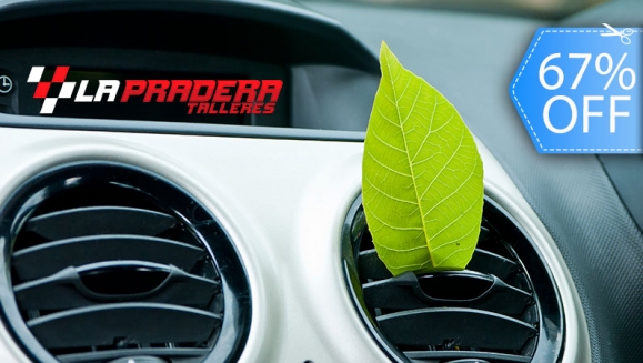 Image of Carga de A/C, Limpieza de Filtro, Revisión de Fugas y Más.