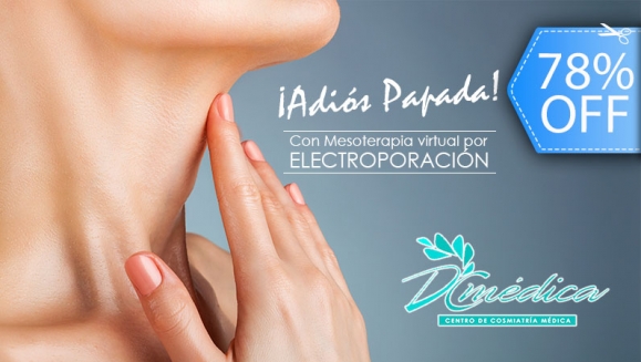 [Image: ¡Paga Q99 en vez de Q450 por Reducción de Papada y Limpieza Facial Profunda con: Microdermoabrasión + Mesoterapia Virtual por Electroporación + Yesoterapia Shock + Peeling Ultrasónico + Mascarilla Tensora + Ultrasonido LED + Masaje Antiflacidez y Másm]