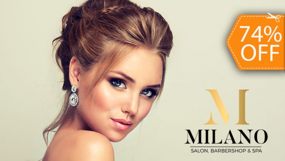 [Image: ¡Paga $20 en Lugar de $78 por Peinado Elaborado + Maquillaje Profesional Marca TIGI + Lavado + Esmaltado Semipermanente en Manos!m]