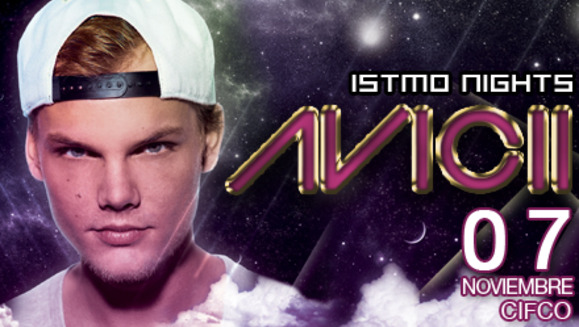 [Image: ¡Paga $22 en lugar de $36 por entrada general para el concierto de AVICII el 7 de noviembre en el CIFCO! ÚNICAMENTE 250 DISPONIBLES!m]