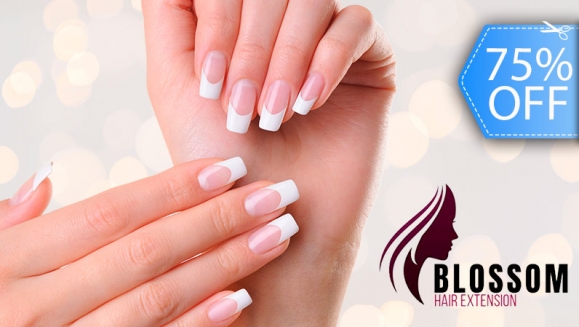 [Image: ¡Paga Q75 en lugar de Q300 por Set de Uñas Acrílicas Baby Boomer, Naturales o French + Decoración en 2 Uñas + Manicure Express!m]