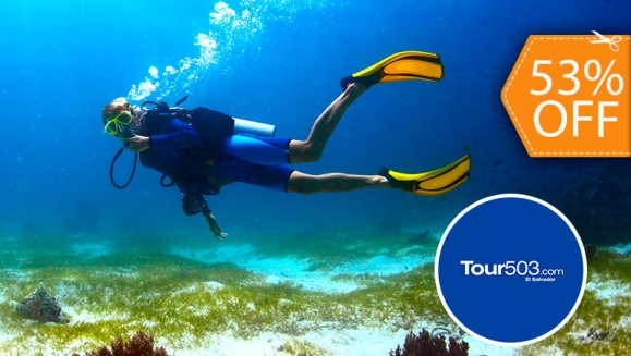 [Image: ¡Paga $35 en Lugar de $75 por Curso de Buceo para Adultos (Discover Scuba Diving) o Curso de Buceo para Niños (Bubble Maker) en el Lago de Coatepeque!m]