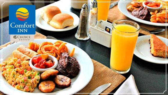 [Image: ¡Paga $49 en Lugar de $105 por Estadía para 2 en Comfort Inn Real San Miguel + 2 Desayunos!m]