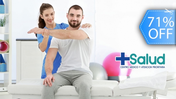 [Image: ¡Paga Q199 en Lugar de Q675 por 3 Sesiones de Fisioterapia con Tratamiento Personalizado que puede incluir: Láser, Ultrasonido, Electroterapia, Mecanoterapia, Hidroterapia o Parafina + 1 Evaluación!m]