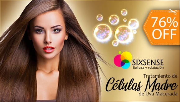 [Image: ¡Paga $14 en Lugar de $59 por Tratamiento de Células Madre de Uva Macerada + Corte con Split Ender Pro + Cauterización en Frío + Lavado Spa de Menta + Proteína Love Green + Gotas de Argán!m]