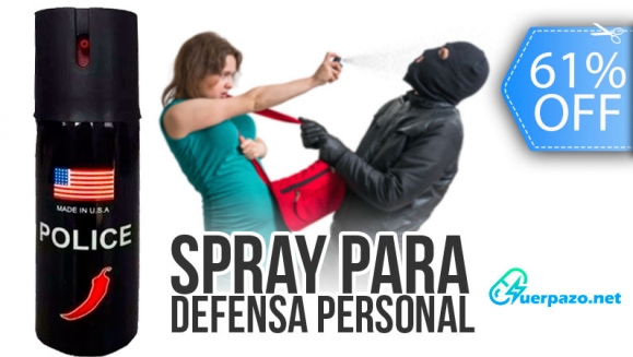 [Image: ¡Paga Q49 en Lugar de Q125 por Spray de Gas Pimienta de 60ml!m]