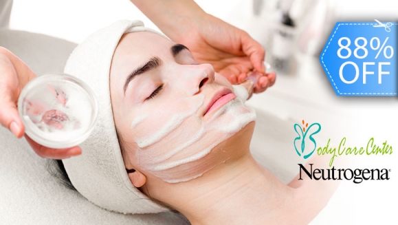 [Image: Paga Q99 en vez de Q700 por Facial de Limpieza Profunda Neutrogena con: Microdermoabrasión + Radiofrecuencia + Peeling Ultrasónico + Máscara LED + Velo de Colágeno con Ácido Hialurónico y Vitamina E + Extracción de Puntos Negros y Más!m]