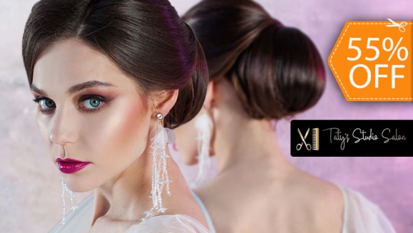 [Image: ¡Paga $18 en Lugar de $40 por Maquillaje Profesional + Peinado Elaborado u Ondas + Lavado + Secado + Aplicación de Esmalte Permanente en Manos o Pies!m]