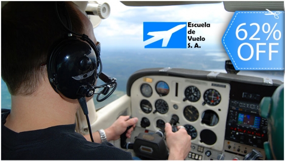 [Image: ¡Paga Q599 en lugar de Q1,570 por Vuelo de 30 Minutos por La Ciudad + Curso Introductorio de Revisión 360 + 3 Clases Teóricas + 30 Minutos en Simulador de Vuelo + Playera Conmemorativa + Almuerzo en Restaurante con Vistas a la Pista de Aterrizaje!m]