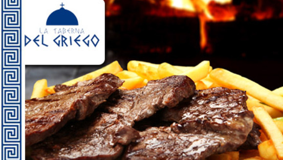[Image: ¡Paga Q90 en lugar de Q186 por una parrillada para 2 personas (lomito, puyazo, pollo, longaniza griega, papas fritas y ensalada) + 2 bebidas naturales o cervezas Brahva en La Taberna del Griego!m]