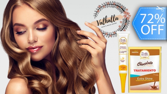 [Image: ¡Paga Q135 en lugar de Q475 por Tinte Completo REVLONISSIMO + Tratamiento de Choco-Keratina + Corte de Puntas + Planchado + Gotas Selladoras + Depilación de Bigote + Kit de Tratamiento de Choco-Terapia y Ampolla Anti-Frizz para Aplicación en Casa!m]