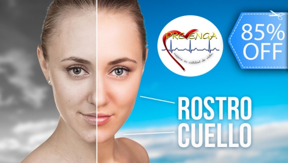 [Image: ¡Paga Q89 en vez de Q600 por Facial de Rejuvenecimiento y Limpieza Profunda (En Rostro y Cuello): Radiofrecuencia + Microdermoabrasión + Peeling Ultrasónico + Tónico Facial + Mascarilla Hidratante de Colágeno y Ácido Hialurónico + Bloqueador Solar!m]