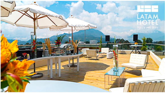 [Image: ¡Paga Q559 en lugar Q1,227 por Estadía para 2 Adultos en Junior Suite + Desayunos Buffet + Cóctel de Bienvenida + Acceso al Roof Top con Piscina Climatizada, Jacuzzi, Sauna Seco y Gimnasio!m]